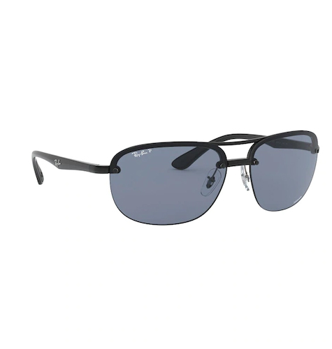 Men Square Sunglasses with Polarised Lens 8056597211246